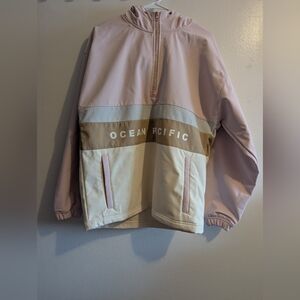 Pink and Cream Ocean Pacific Jacket